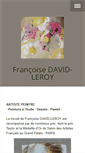 Mobile Screenshot of francoise-david-leroy.com